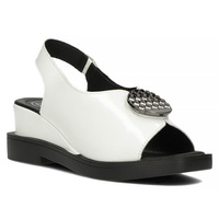 Leather sandals Filippo DS4469/23 WH white