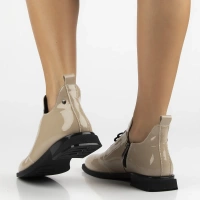 Leather ankle boots Filippo DBT4763/25 BE beige