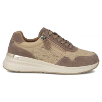 Leather sneakers Filippo DP7101/25 BE beige