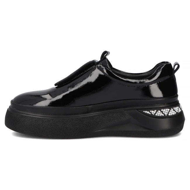 Leather shoes Filippo DP7286/25 BK L black