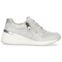 Leather sneakers Filippo DP1423/20 SI silver