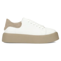 Leather sneakers Filippo DP6119/24 WH white