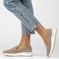 Leather shoes Filippo DP6750/25 GE green