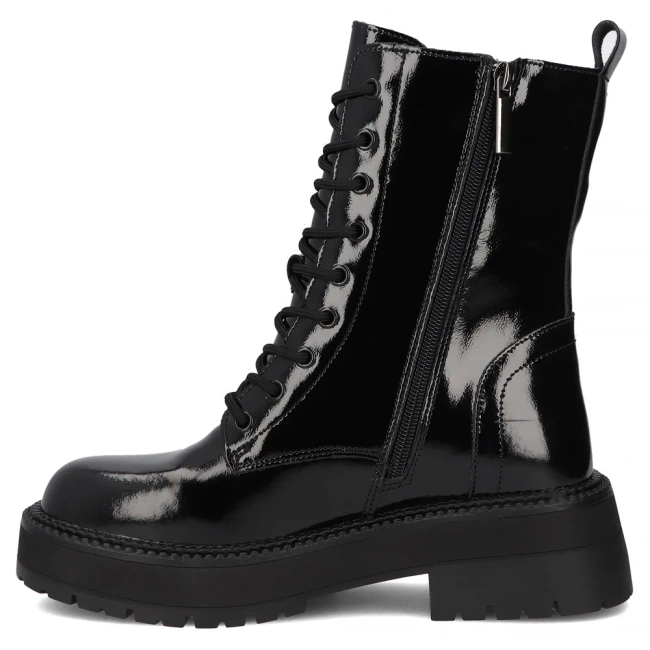 Leather boots Filippo DBT6305/25 BK black