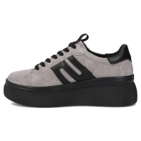 Skórzane sneakersy Filippo DP7175/25 GR szare