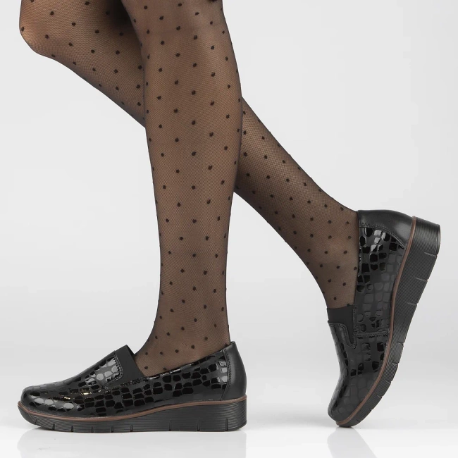 Leather shoes Filippo DP3160/22 BK black