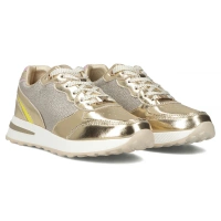 Leather sneakers Filippo DP6724/25 GO gold