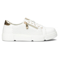 Leather shoes Filippo DP4528/23 WH white