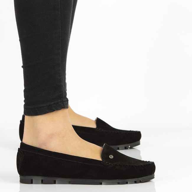 Leather loafers Filippo DP2037/21 BK black