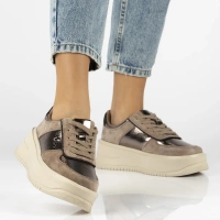 Leather shoes Filippo DP7124/25 TP Beige
