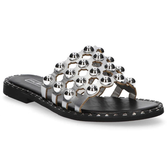 Klapki Filippo DK693/20 SI Silver