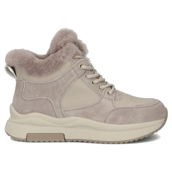 Leather ankle boots Filippo DBT7240/25 BE beige