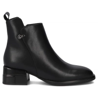 Leather ankle boots Filippo DBT7200/25 BK black
