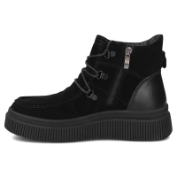 Leather ankle boots Filippo DBT7291/25 GR grey