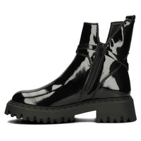 Botki na platformie Filippo DBT4026/22 BK czarne