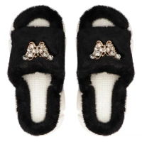 Kapcie Filippo DK6688/24 BK czarne