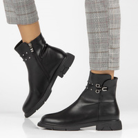 Botki Filippo DBT4043/22 BK czarne