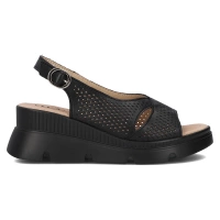 Leather sandals Filippo DS6051/24 BK black