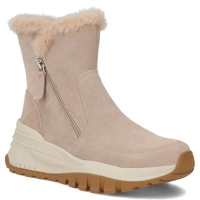 Leather ankle boots Filippo DBT7157/25 BE beige