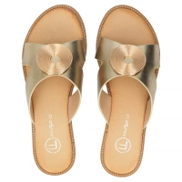 Klapki Filippo DK6923/25 GO złote