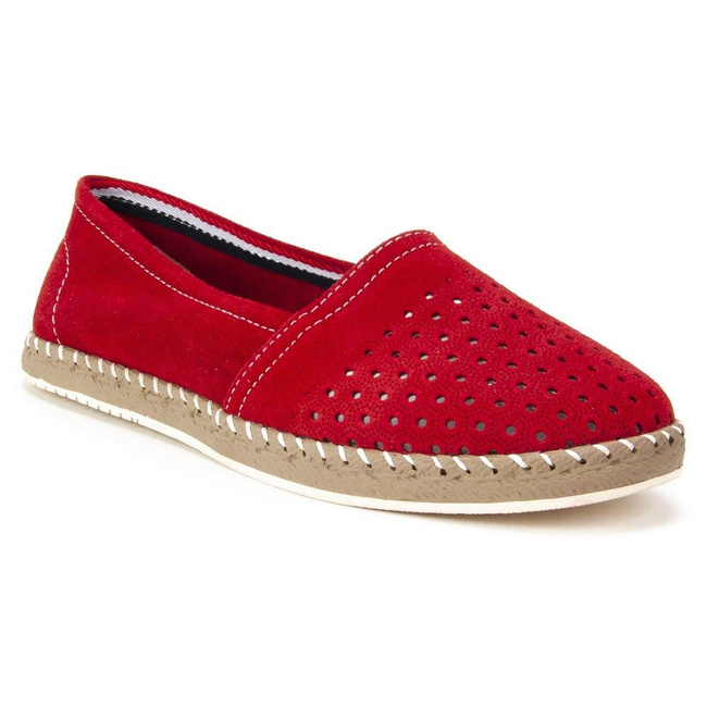 Półbuty Filippo DP675/19 RD Red