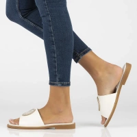 Klapki Filippo DK6217/25 WH białe