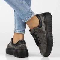 Skórzane sneakersy Filippo DP6766/25 GR szare