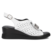 Leather sandals Filippo DS6154/24 WH white