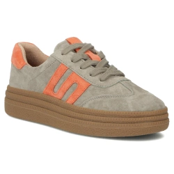 Leather shoes Filippo DP7114/25 KH grey