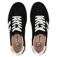 Leather sneakers Filippo DP6741/25 BK black
