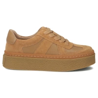Leather sneakers Filippo DP7174/25 BR brown