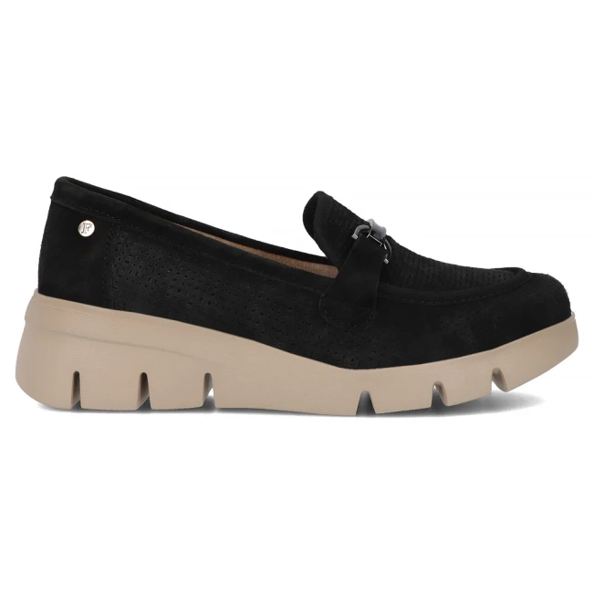 Leather shoes Filippo DP7002/25 BK black