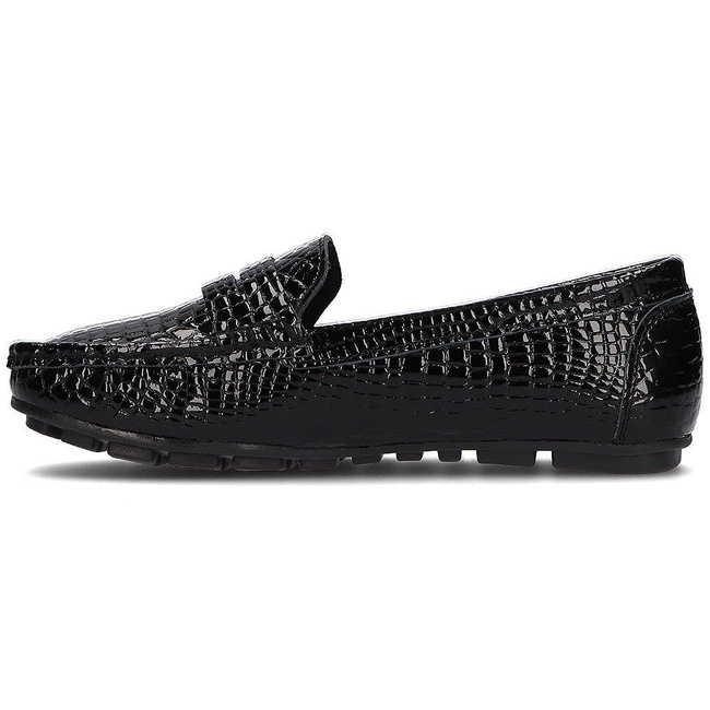 Leather loafers Filippo DP2139/21 BK black