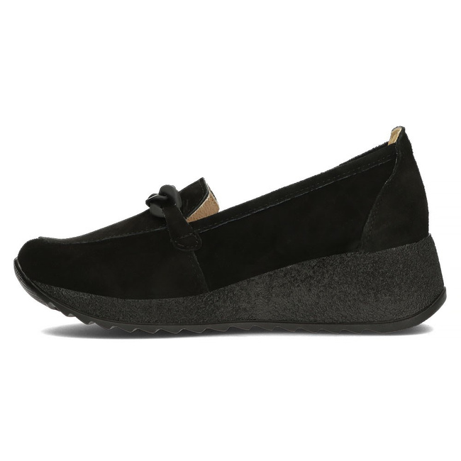 Leather shoes Filippo DP3632/23 BK black