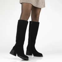 Leather ankle boots Filippo DKZ7211/25 BK black