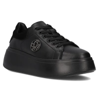 Leather sneakers Filippo DP6058/25 BK BK black