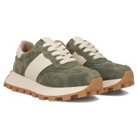Leather sneakers Filippo DP6498/25 BE beige