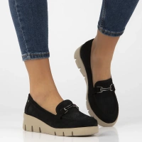 Leather shoes Filippo DP7002/25 BK black