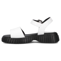 Leather sandals Filippo DS6811/25 WH white