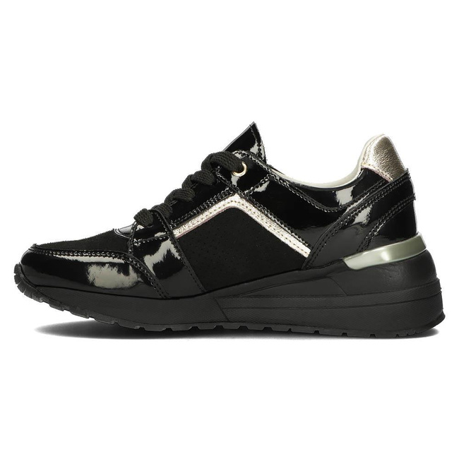 Leather sneakers Filippo DP2003/22 BK BK black