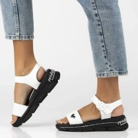 Leather sandals Filippo DS6712/25 BE beige
