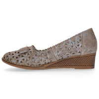 Leather shoes Filippo DP752/20 GR gray