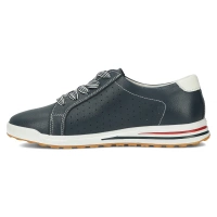 Skórzane półbuty Filippo DP3509/24 NV granatowe