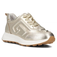 Leather sneakers Filippo DP6859/25 GO gold