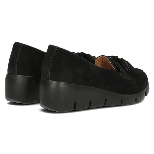 Leather shoes Filippo DP3162/23 BK SU black