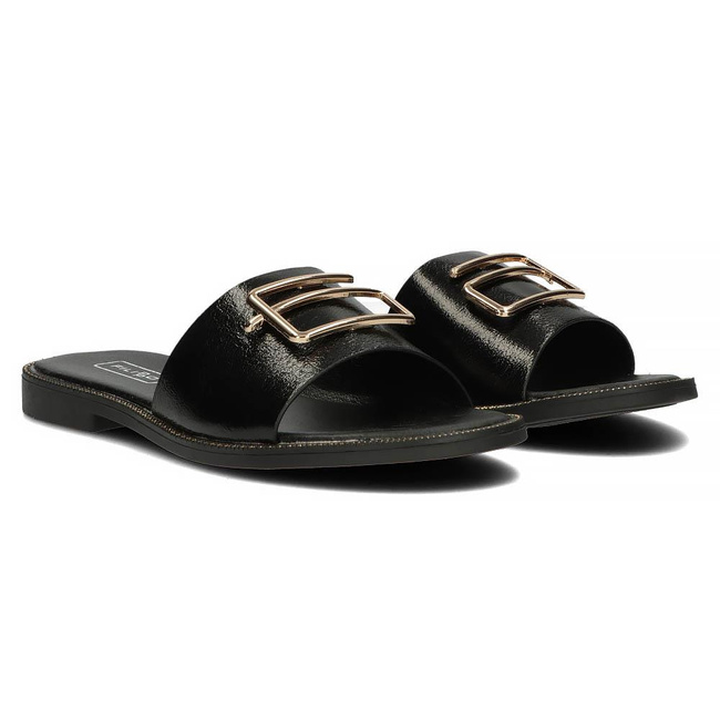 Slippers Filippo DK3701/22 BK black