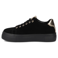Leather sneakers Filippo DP6850/25 BK black
