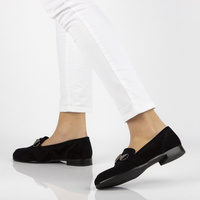 Leather loafers Filippo DP2148/21 BK black