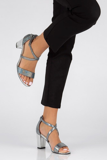 Sandals Filippo DS1276/23 SI silver