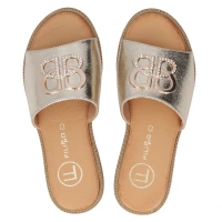 Klapki Filippo DK6905/25 GO złote